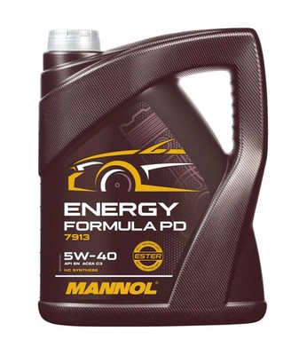 Motoröl Mannol Energy Formula PD 5W-40 SN C2 C3 Opel GM Dexos 2 5L Kanister