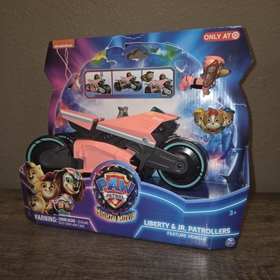 Paw Patrol Liberty & Jr. Patrollers Feature Vehicle Mighty Movie Edition Target
