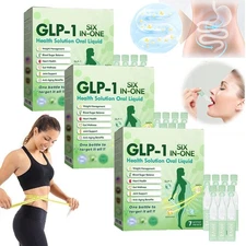 GLP-1 SIX-in-ONE Health Solution Oral Liquid, Advanced Body Care Liquids Drop US