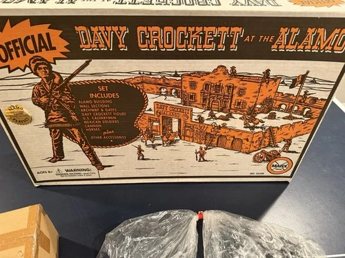 Official 160th Anniversary Playset Davy Crockett At the Alamo Marx Toys 3534R