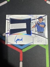 2023 National Treasures Curtis Mead 10/10 AUTO Patch Rookie Material Signatures