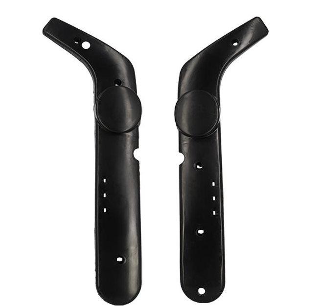 Capotages latéraux noirs Piaggio Ciao (x2) pour modèles sans double variateur