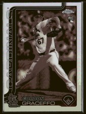 2025 Topps Chrome #256 Gordon Graceffo Sepia Refractors