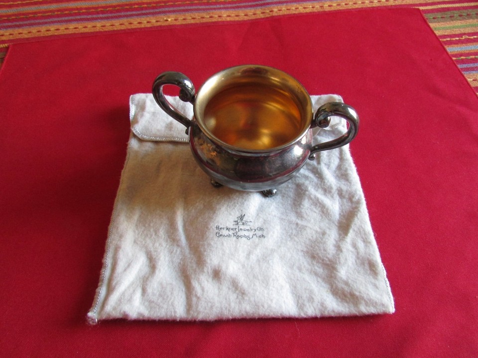 Vintage Reed & Barton D5600 Regent- Sterling Silver Plated -4 pc ...