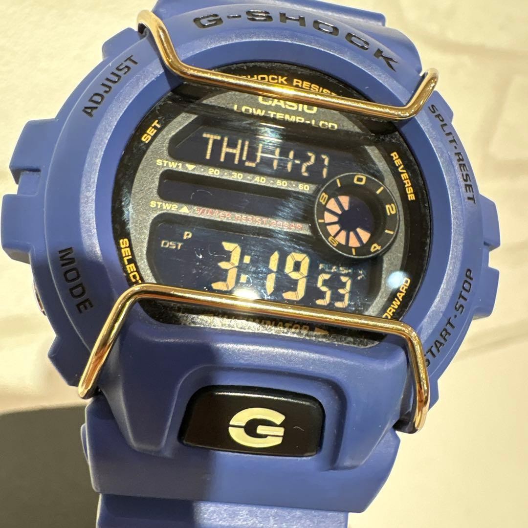 G-SHARK GLS-6900 Digital Watch, Used, with Box, G-Shock Stand