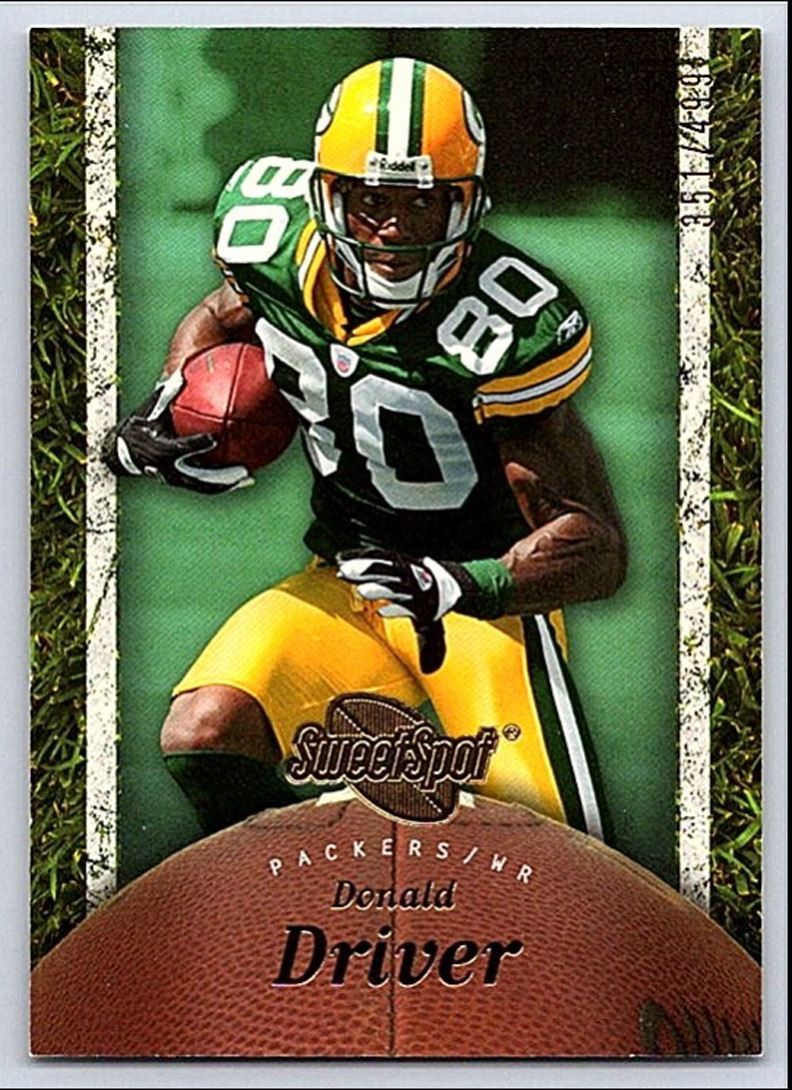 2006 Upper Deck Sweet Spot  Donald Driver 37 /499