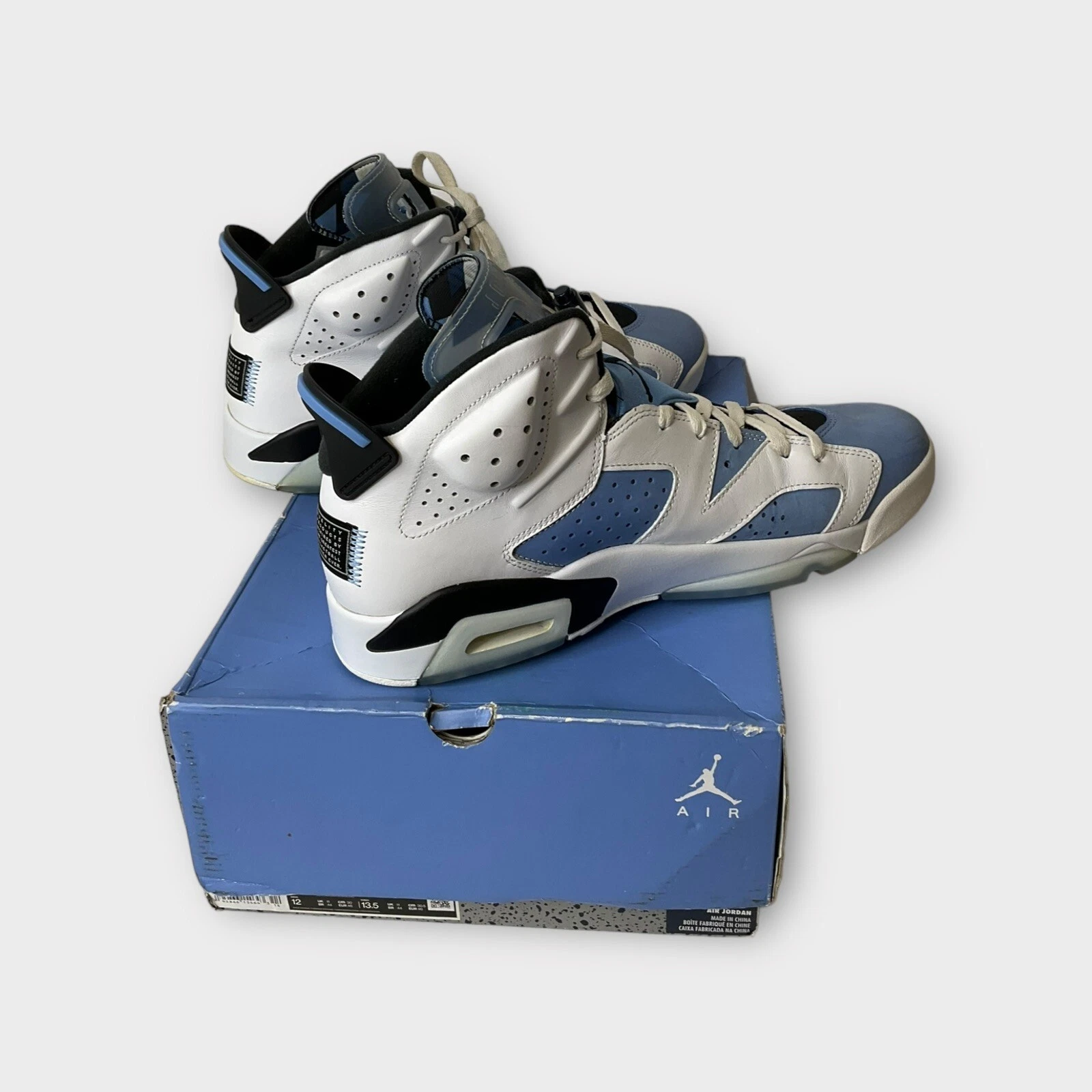 Jordan 6 Retro 'UNC Home' taglia 12 CT8529 410