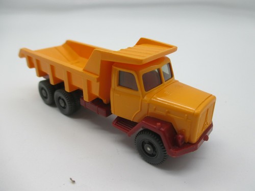 Wiking:Magirus Saturn Muldenkipper, hellorangegelb, Saure HB 1111/1A (Schub23)* - Bild 2 von 5