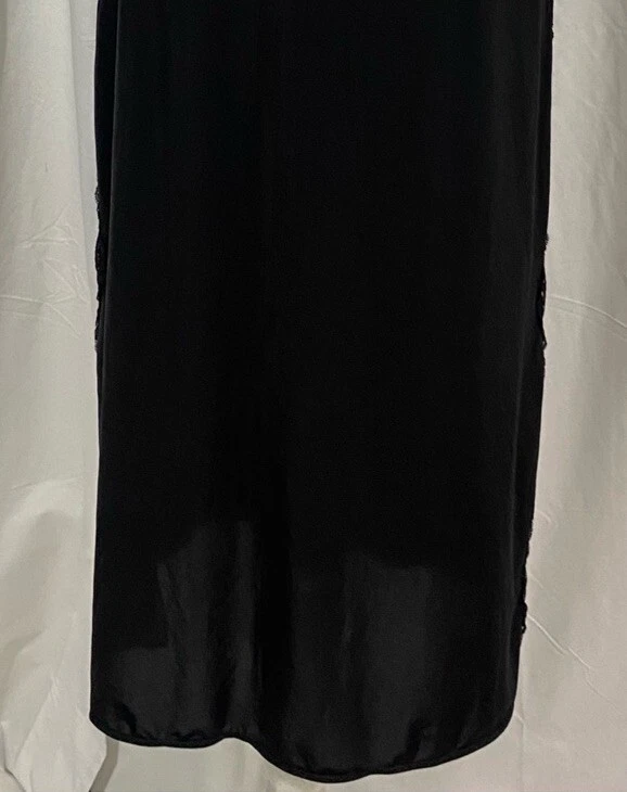 Vestido Vera Wang Midi Correa de Espagueti Sin Mangas Encaje Detallado Lateral Talla M Cachicho Foto 4 de 4