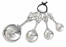 Ganz Fleur de Lis Measuring Spoons  ~~  Set of 4 ~~  NEW   