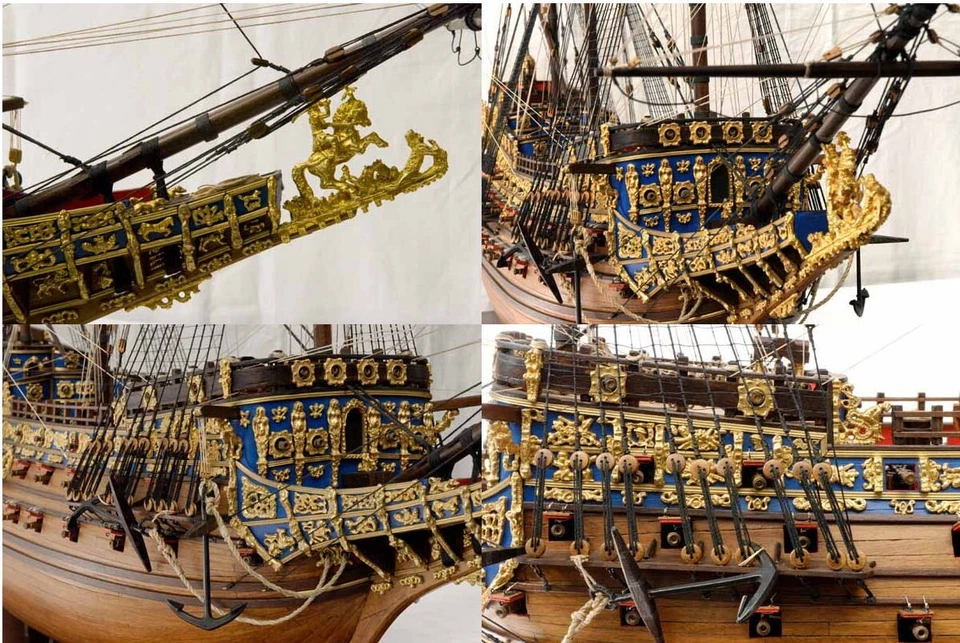 Mantua Model Sovereign of the Seas - Sovrana dei Mari art. 787 kit scala 1:78 - Immagine 3 di 4