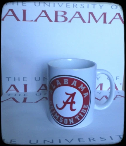 11OZ Alabama Crimson Tide Football Coffee/Tea Cup