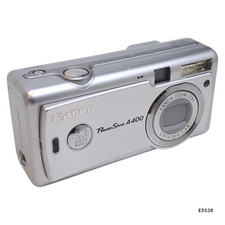 Canon PowerShot A400 3.2MP 7x Total Zoom Digital Compact Camera Lens Error E5538