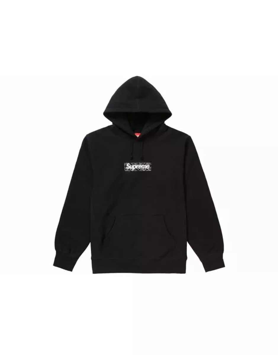 Supreme Bandana BoxLogo HoodedSweatshirt-