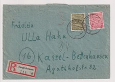 SBZ, Mi. 79Ya, 83Ya, R-Sangerhausen 12.2.46, gepr. Dr. Jasch