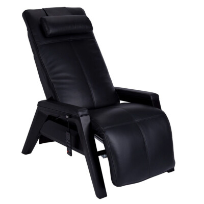 Human Touch Gravis ZG Zero Gravity Recliner Massage Chair Black Leather