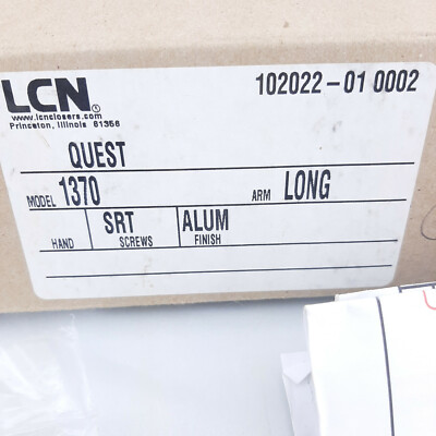 LCN Quest 1370 Arm 102022-01 0002 | eBay