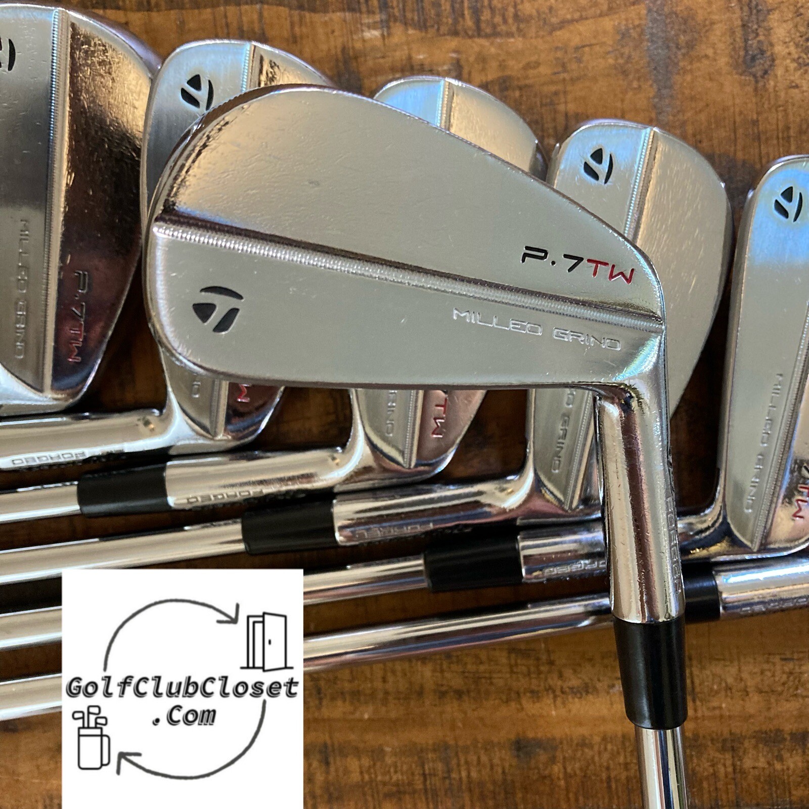 Taylormade P7TW Iron Set / 4P XStiff Flex Steel Shafts eBay