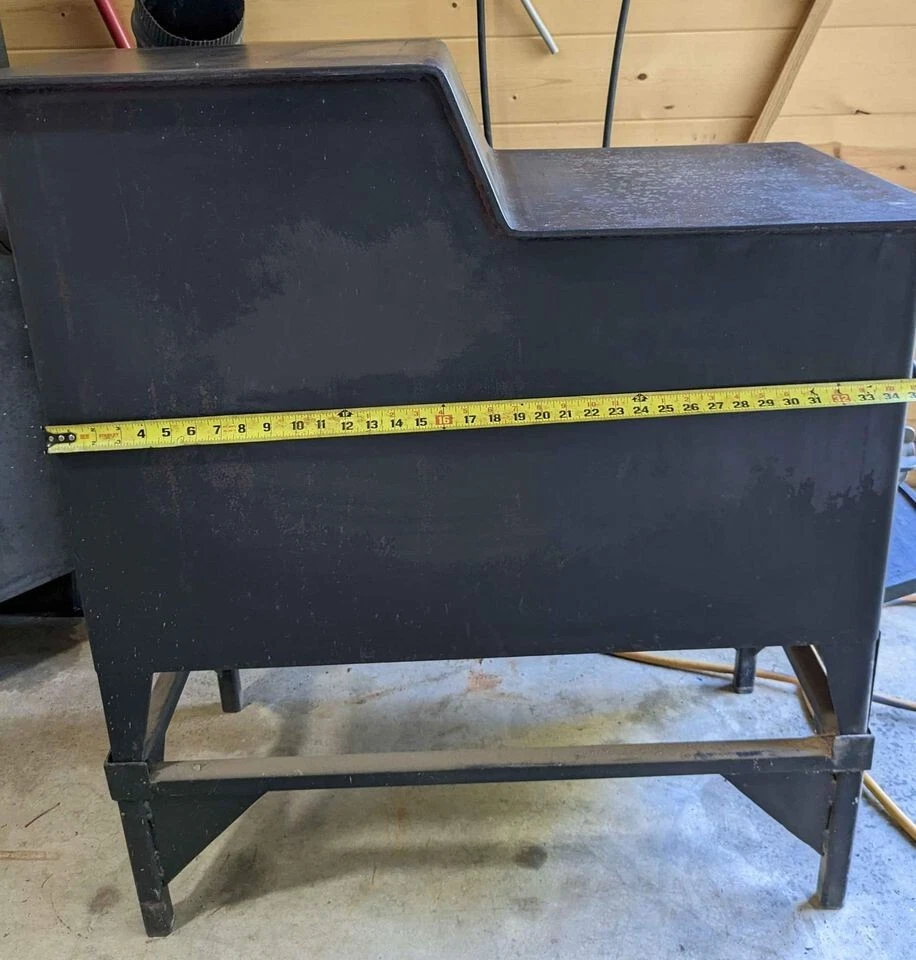Fisher Custom Pedestal for Papa Bear Wood Stove Heavy Built. 36 X 19 X 10 |  eBay
