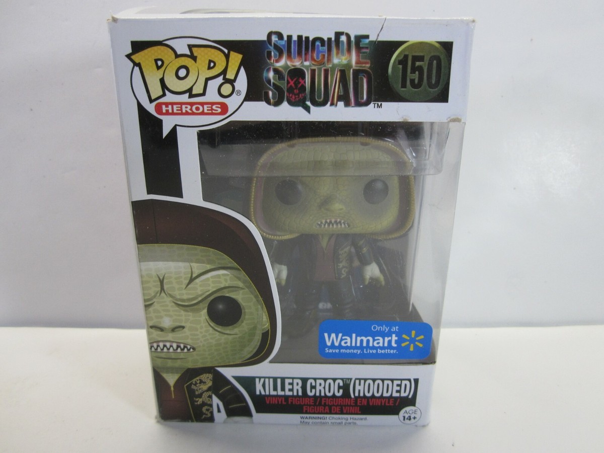 Funko Pop Heroes Killer Croc (Hooded) #150 Suicide Squad