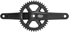microSHIFT Sword Black 1x Crankset - 175mm 9/10-Speed 42t 110 Asym BCD JIS