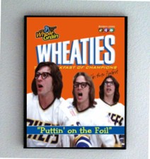 Foil Up with Hanson Brothers Hockey Cards 9