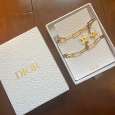 Christian Dior Gold Star Key Chain Charm New Novelty Strap Phone Accessories 911