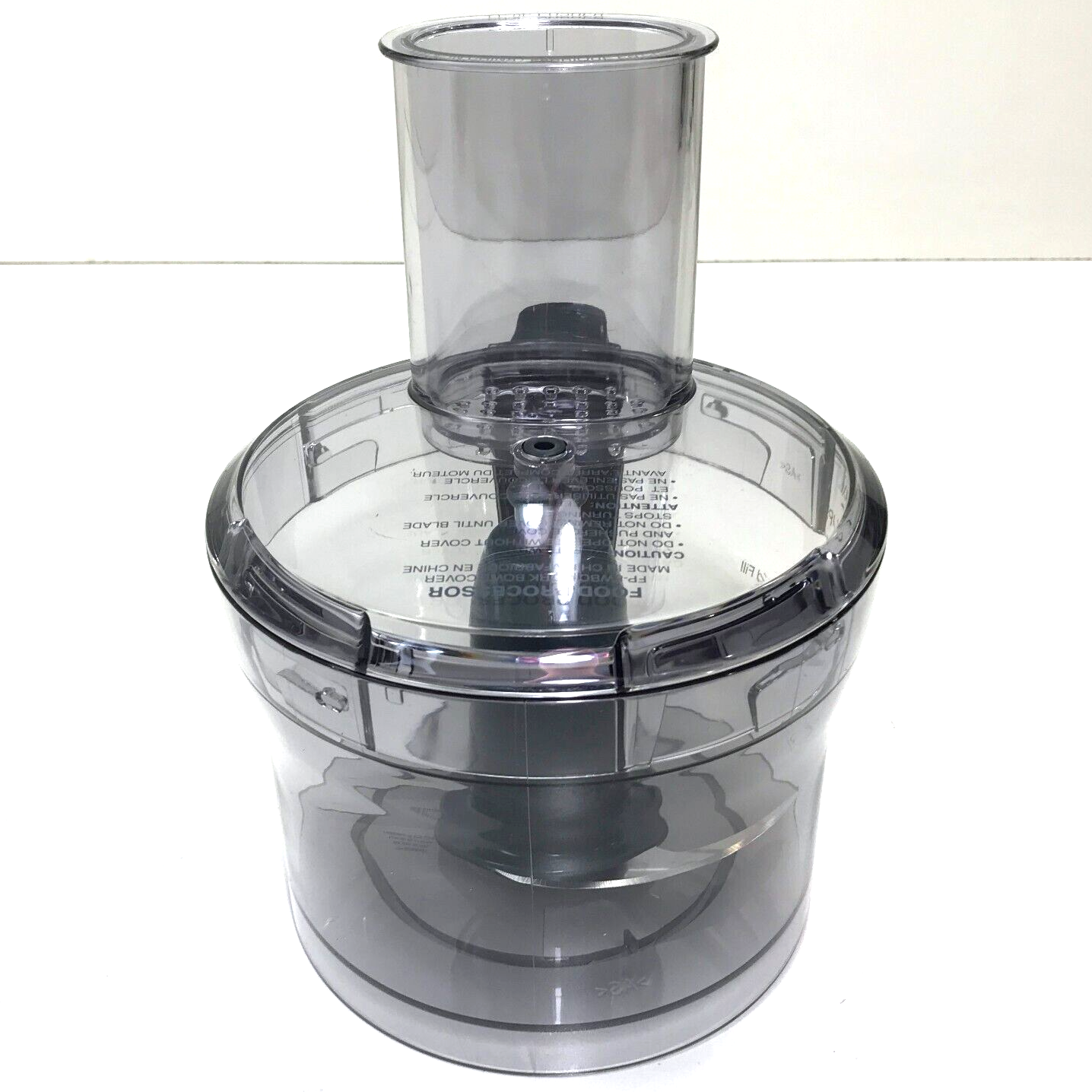 Cuisinart Food Processor FP8 WORK BOWL, LID, BLADE & PUSHER OEM Parts eBay