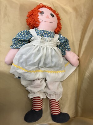 Raggedy Ann ＆Andy 大きなペア人形　身長約50㎝　即購入OK！ Raggedy Ann ＆Andy 大きなペア人形 身長約50㎝ 即購入OK！