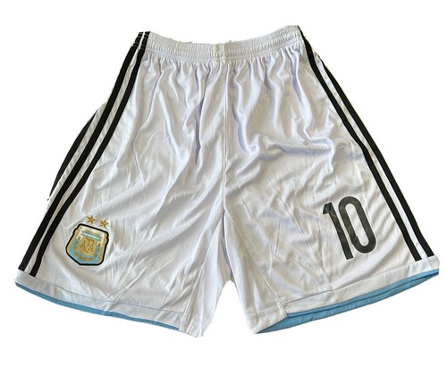 MESSI ADIDAS ARGENTINA WC 2014 PREPARED FOR MATCH SHORTS KIDS XL RARE! - Picture 1 of 5