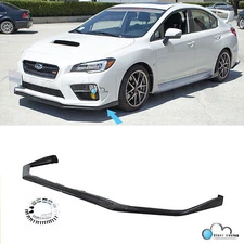1pc For 15-21 Subaru WRX STI V-Limited Style Front Bumper Lip Splitter Urethane