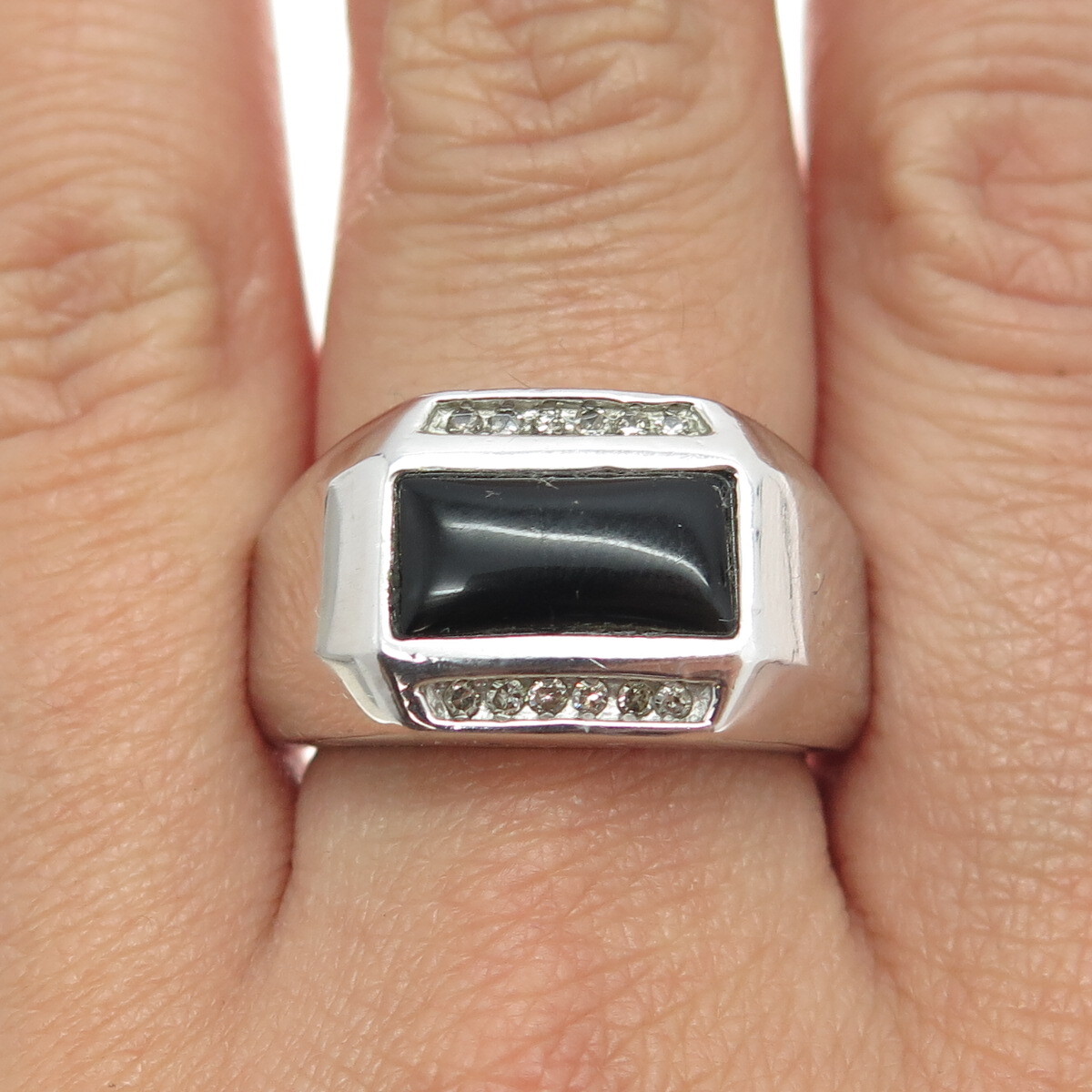 SAI 925 Sterling Silver Real 1/8 TW Round-Cut Diamond SAI 925 Sterling Silver Real 1/8 TW Round-Cut Diamond