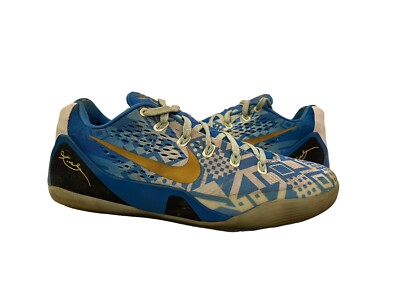 100% Authentic Mens Nike Kobe 9 EM Low 'Hyper Cobalt 646701-414