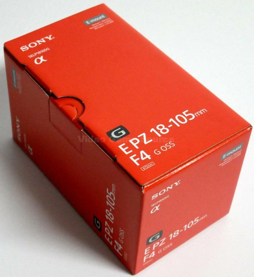 Sony E PZ 18-105mm F4 G OSS APS-C E-Mount Objektiv