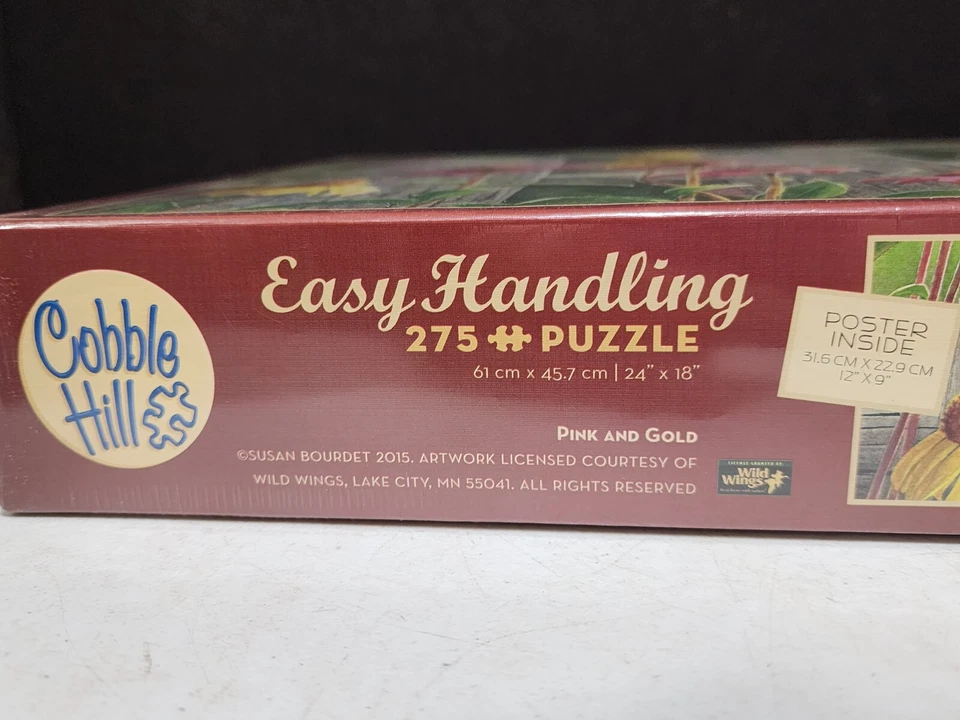 NUEVO COBBLE HILL 275 PIEZAS FÁCIL MANEJO (ROSA Y DORADO) SUSAN BOURDET Foto 4 de 4