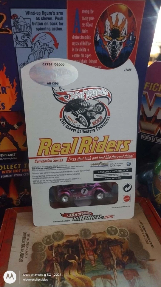 Volkswagen Hot Wheels Real Riders 21th Convention 2007 personalizado edición limitada/3000 Foto 2 de 2