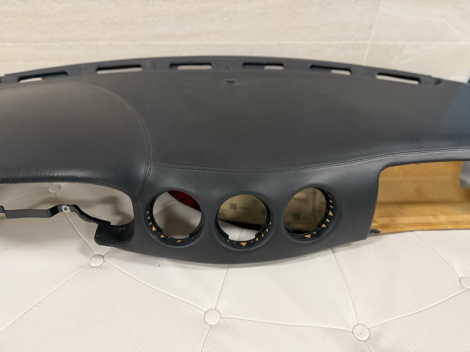 Dashboard Dash Instrument Panel Assembly Black Leather 63331100 Ferrari 360 2004