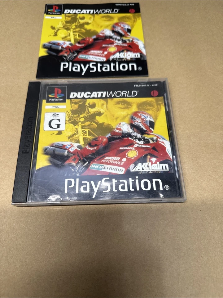 Ps1 PlayStation Ducati World PS1 Game Untested - Image 3 of 4