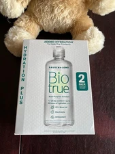 Biotrue Hydration plus Multi-purpose Contact Lens Solution,2 x 10oz PACK EX01/28
