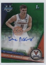 2023-24 Bowman U Chrome Prospect Green Refractor 64/99 Isaac McKneely Auto 3hd