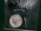 1925  SILVER MERCURY DIME - GRADES "EXTREMELY FINE"