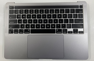 AS-IS GENUINE MacBook Pro 13-inch M1 A2338 Touchpad Palmrest Keyboard w/ Battery