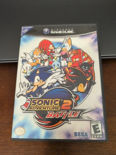 Sonic Adventure 2 Battle! Nintendo GameCube No Manual w/Box Vintage 2001