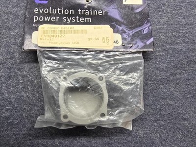Evolution Trainer Power System E40/46 NYA RC Engine Rear Cover E46102 EVO040102