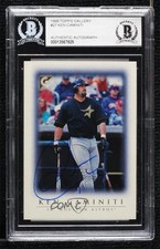 BAS 1999 Topps Gallery Ken Caminiti #27 BGS Authentic Auto ow6