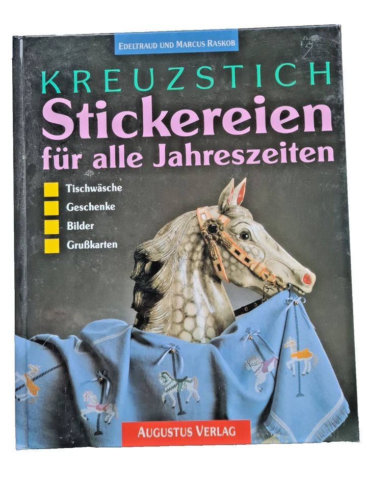 Kreuzstich/Stickereien für Jahreszeiten/ Teddy Mode s. Stricken/Socken stricken - Bild 2 von 4
