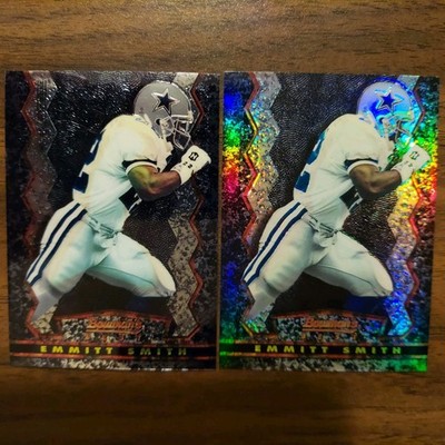 2 Emmitt Smith COWBOYS 1994-1995 Bowmans Best MEMBERS ONLY #16 & Refractor NFL