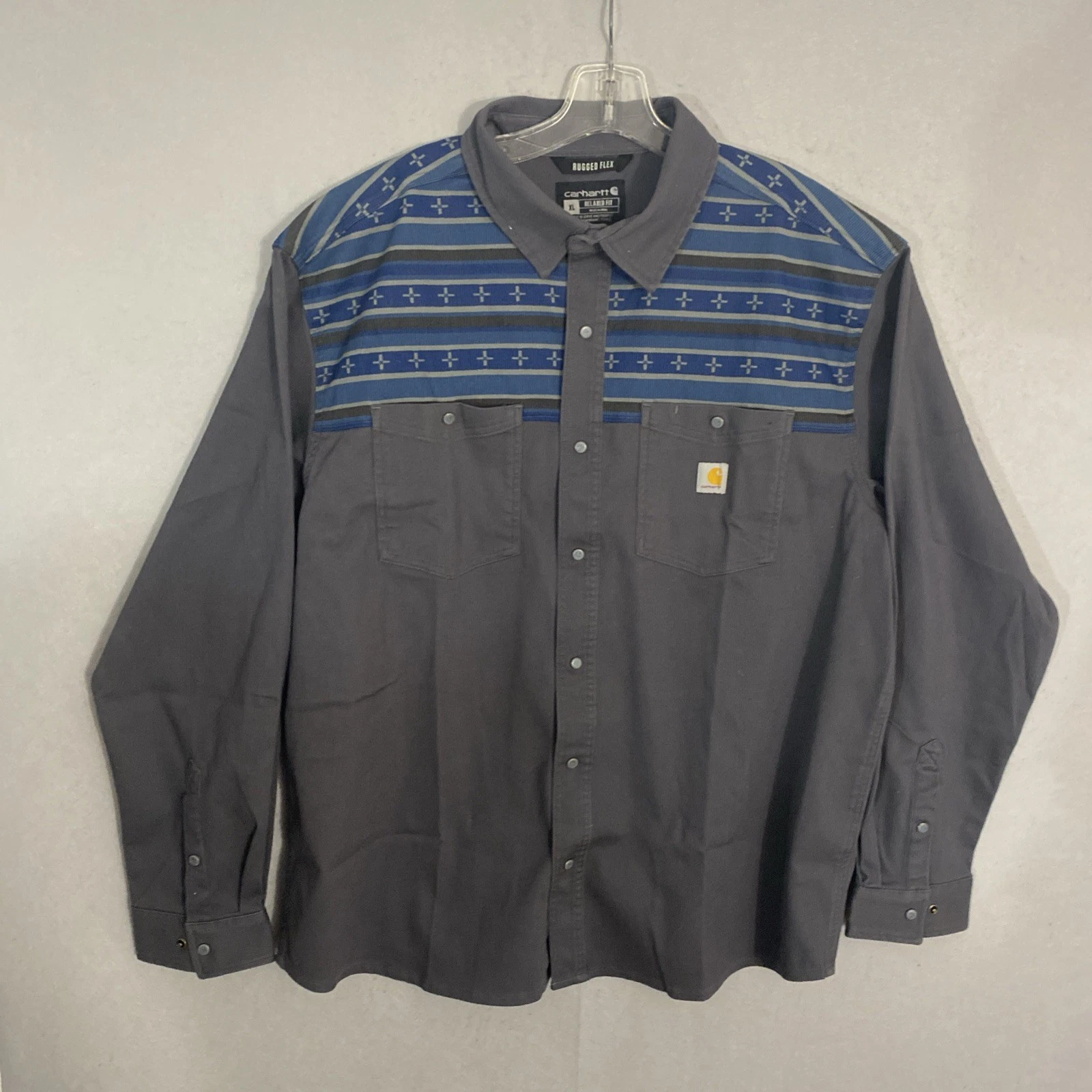 Carhartt Men's XL Montana Rugged Flex Relaxed Fit Corduroy Long-Sleeve Shirt
Opens in a new window o