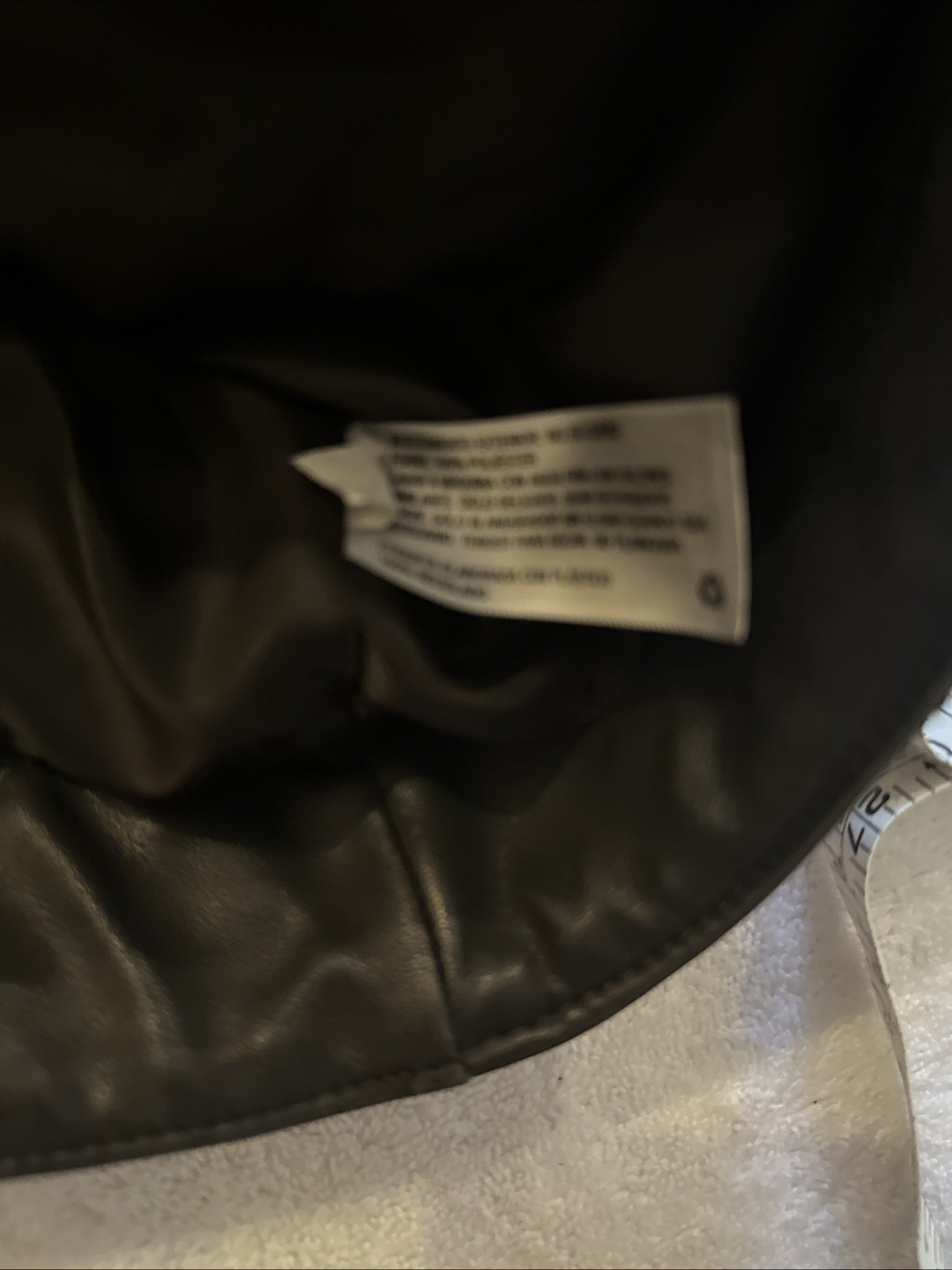 Universal Thread L Black Leather Jacket Women's S… - image 17