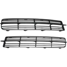 Fog Light Cover Set For 2004-2006 Acura TL Primed Front Side Bumper Grille